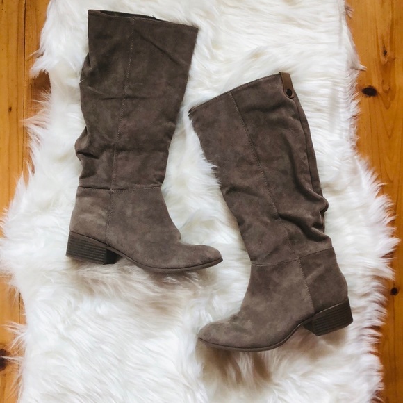 Merona Shoes - Faux Suede Boots